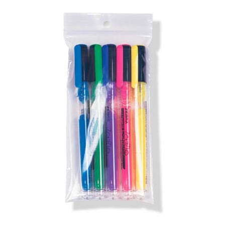 Lk Packaging Clear Line Single Track Seal Top Bags W/ Hang Hole, 3"W x 6"L, 2 Mil, Clear, 1000/Pack F20306H